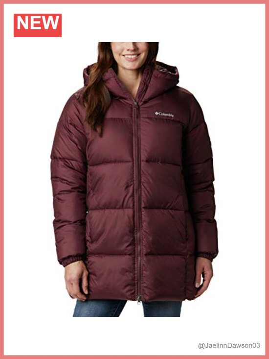 Jackets & Blazers - Water Resistant Nylon Quilted Puffer Jacket Hooded Winter Coat